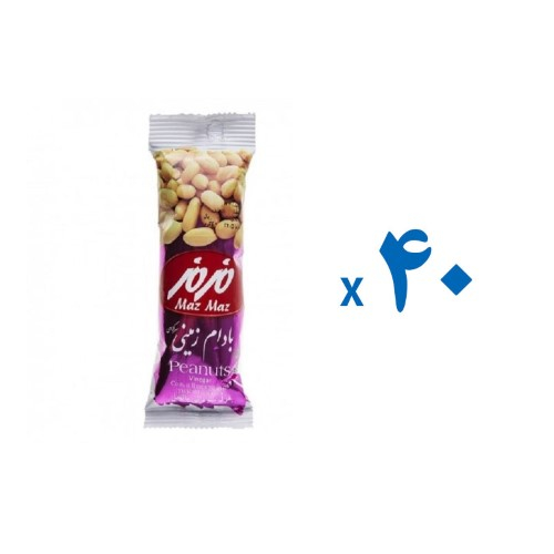 تصویر 2 از آجیل بادام زمینی سرکه ای مزمز با طعم ترد و خوشمزه